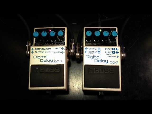 Boss DD-5 vs DD-7