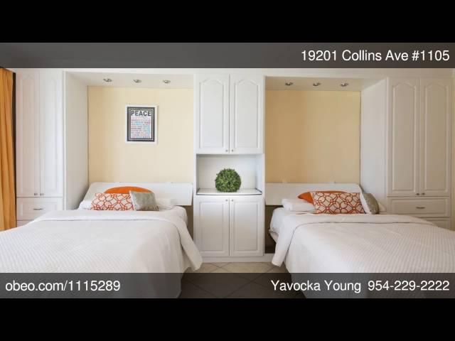 19201 Collins Ave 1105 Sunny Isles Beach FL 33160 - Yavocka Young - Galleria International Realty