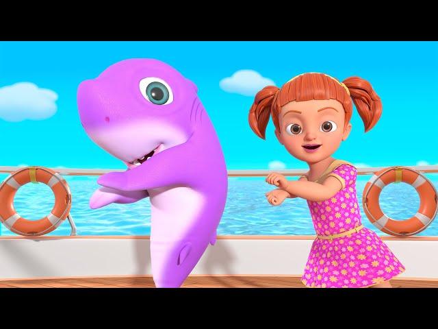 Baby Shark + more Nursery Rhymes | Beep Beep Nursery Rhymes & Baby Songs