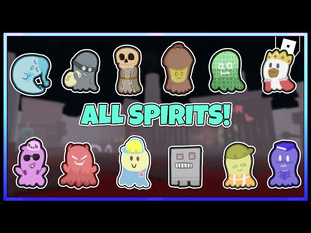 HOW TO FIND ALL 116 SPIRITS in Find the Spirits! | ROBLOX