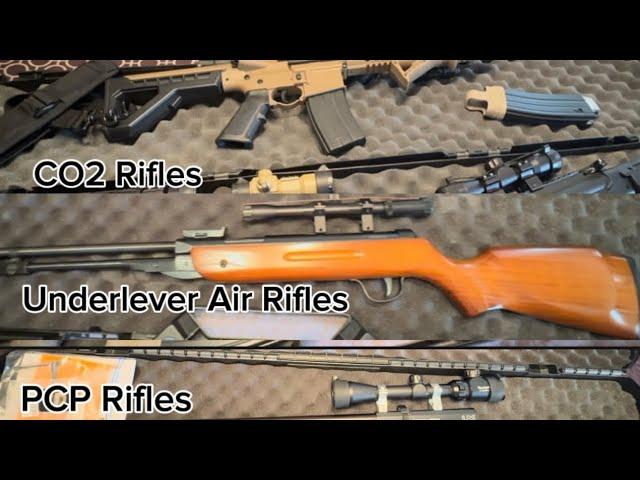 “Airgun Rifles” PCP, Underlever, CO2 Air Rifles | Collection Showcase