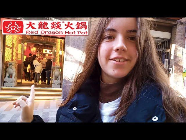 VIAJE A MADRID - Red Dragon Hot Pot - GABRYVLOG