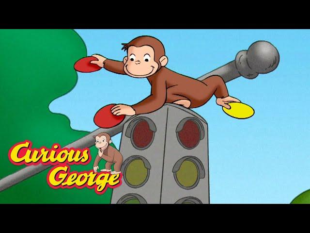 George Directs Traffic  Curious George  Kids Cartoon  Kids Movies