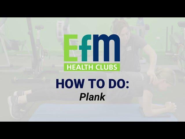 How to do a plank