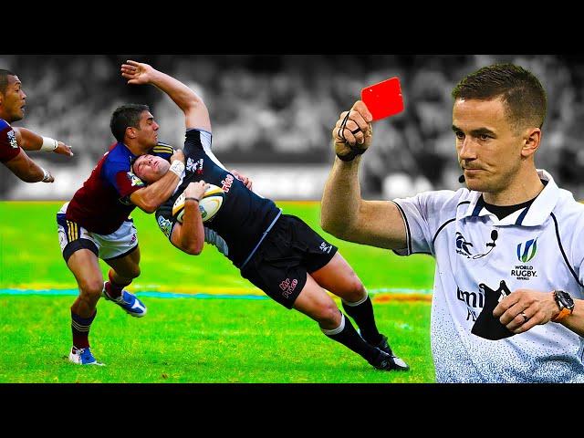 The Most BRUTAL Red Cards In Rugby History