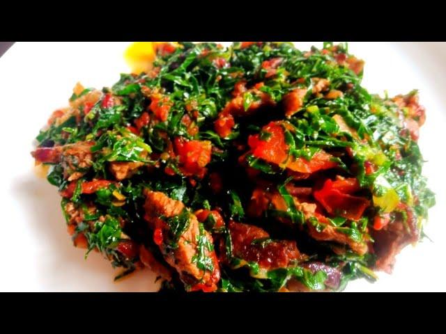 How to cook sukuma wiki and beef// kales recipe//Kenyan cuisine