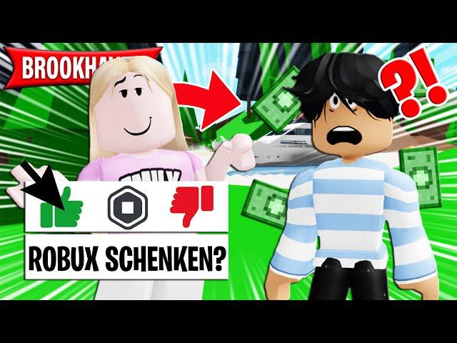 Brookhaven, ABER ich VERSCHENKE ROBUX an ZUSCHAUER!