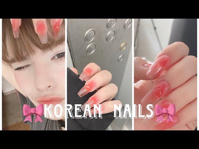 Делаем KOREAN NAILS (полупрозрачные)