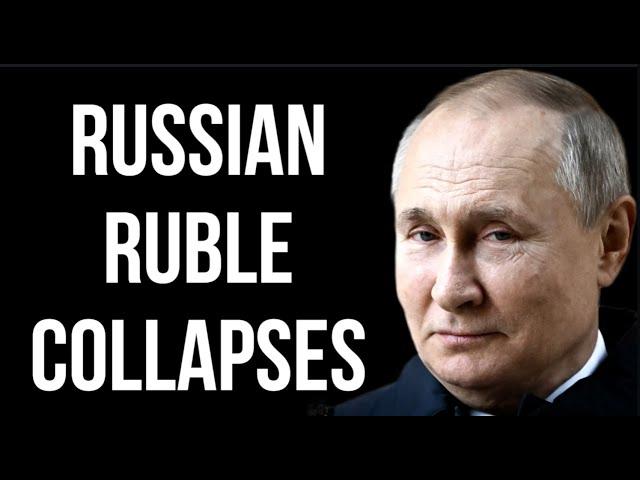 RUSSIAN Ruble Collapses Below 100