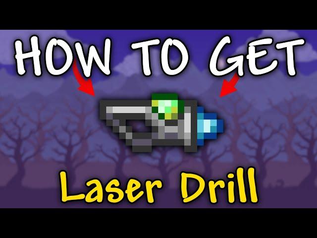 How to Get Laser Drill in Terraria | Laser Drill How to get