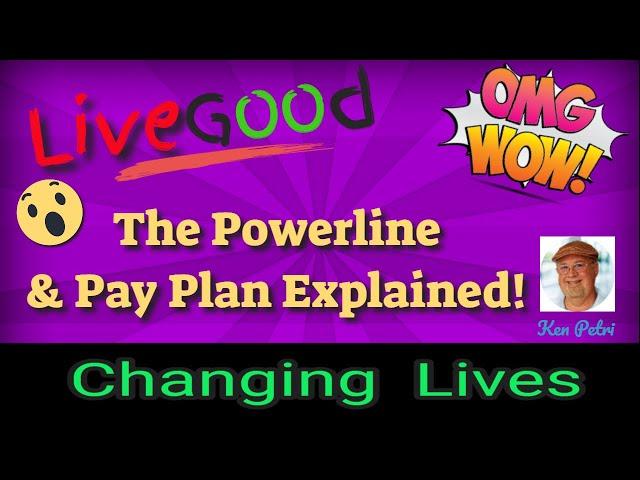 LiveGood Powerline & Pay Plan Compensation.  Best LiveGood Team