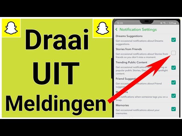 Hoe Snapchat-meldingen uit te schakelen (2024) |  Schakel Snapchat-meldingen uit