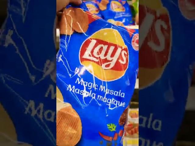 LAYS MAGIC MASALA FLAVOURS FROM INDIA #grocerystorefinds #shorts