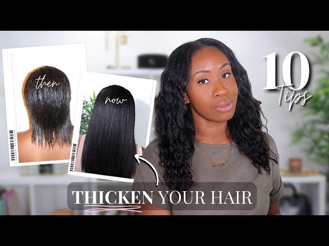 Tips I Swear By For THICKER Healthier Relaxed Hair | Relaxed Hair