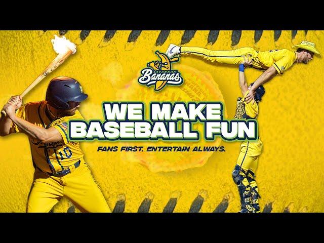 We Make Baseball Fun | The Savannah Bananas