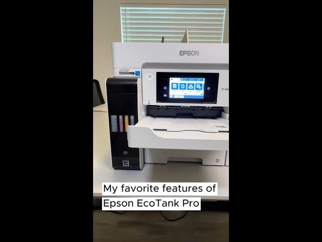 Features of  Epson EcoTank Pro Printer | Work Printer | Refillable Printer️