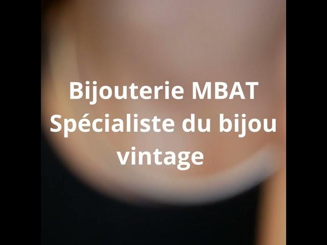 Bijouterie MBAT spécialiste bijoux vintage