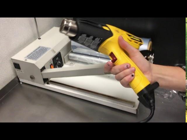 DIY Video Shrink Wrap Machine