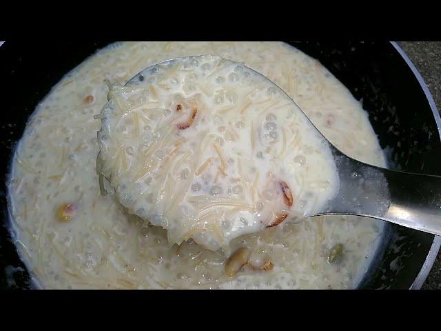 ஜவ்வரிசி சேமியா பாயாசம்/Javvarisi Semiya Payasam/Payasam recipe/South indian sweet recipe