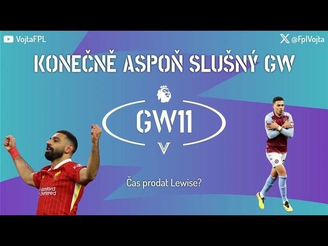 KONEČNĚ ASPOŇ SLUŠNÝ GW - Fantasy Premier League 2024/2025