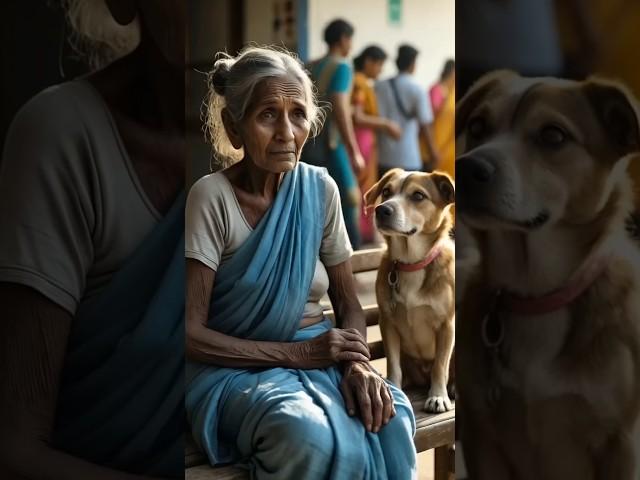 Dog and old lady Emotional ai video || ai dog video || #ai #shorts #dog