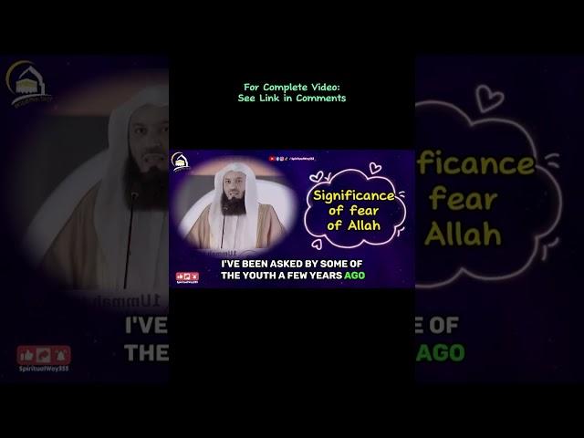 How To Gain Taqwa Of Allah To Build a Healthy Society in Islam | Mufti Menk