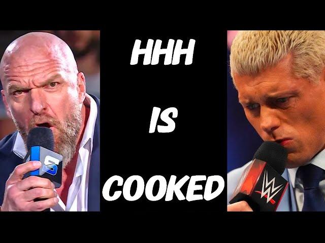 HHH IS HOLDING WWE HOSTAGE!! (ANGRY RANT)