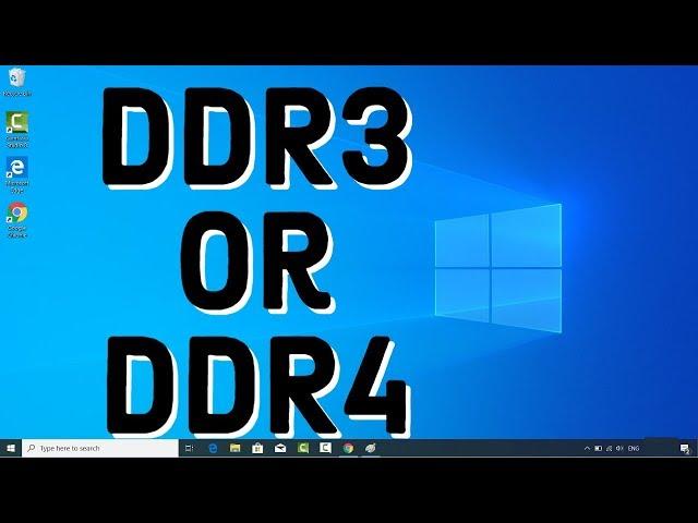 How to check the RAM type DDR3 or DDR4 in Windows 10