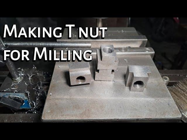 How to make T nut for milling