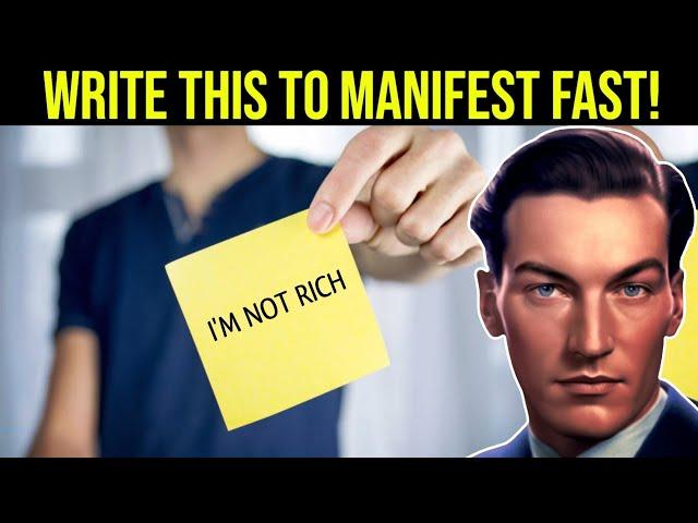 THIS WORKS SO FAST IT'S SCARY! - Neville Goddard - RARE Technique