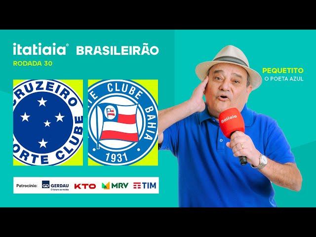 CRUZEIRO X BAHIA AO VIVO NA ITATIAIA | REACT DO BRASILEIRÃO 2024