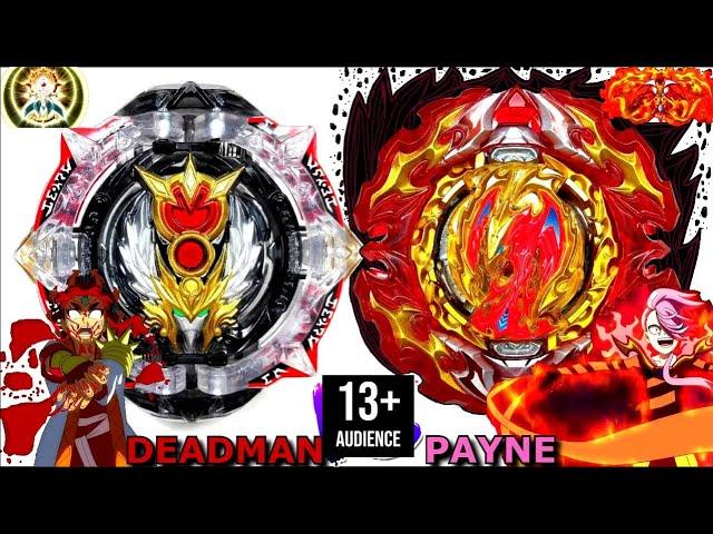 (13+) ANIME Rashad vs Phenomeno: Greatest Raphael vs Prominence Phoenix-Beyblade Burst DB Battle 46