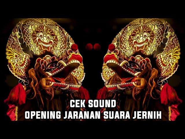 CEK SOUND JARANAN PEGON - GAMELAN PEMBUKAAN