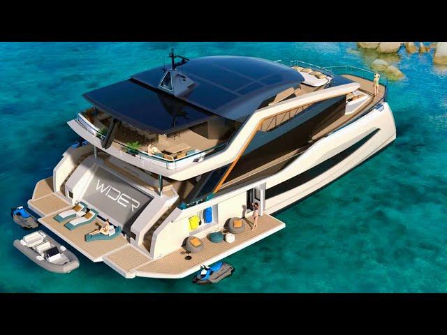 €13.3 Million Superyacht Tour : Wider 92