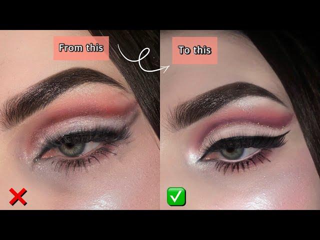 Soft and Subtle Eyeshadow Tutorial For Beginners | Cutcrease with Glitter liner banane ka tarika