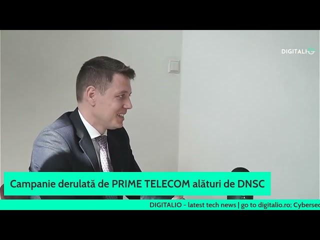 Prime Telecom - despre securitate cibernetică și planurile pentru anul în curs