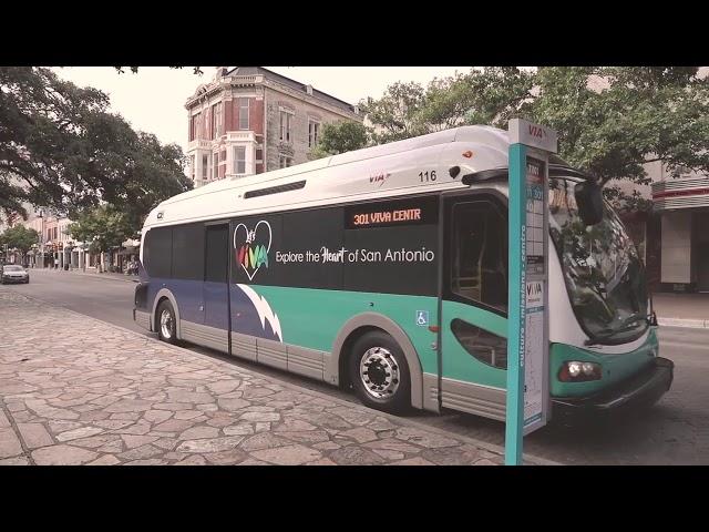 VIA Metropolitan Transit's Battery Electric Buses