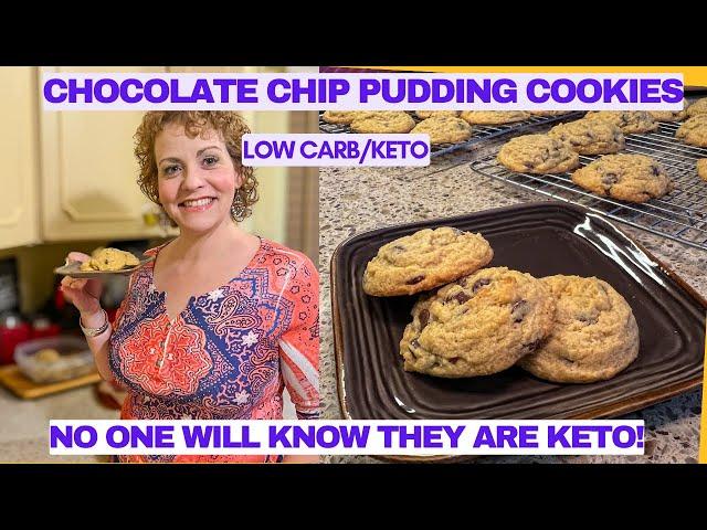 Unbelievable Low Carb Choco Chip Pudding Cookies - A Must Try!