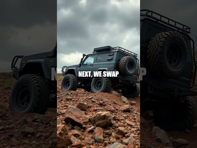 Rugged Off-Roader: Compact SUV Transformation