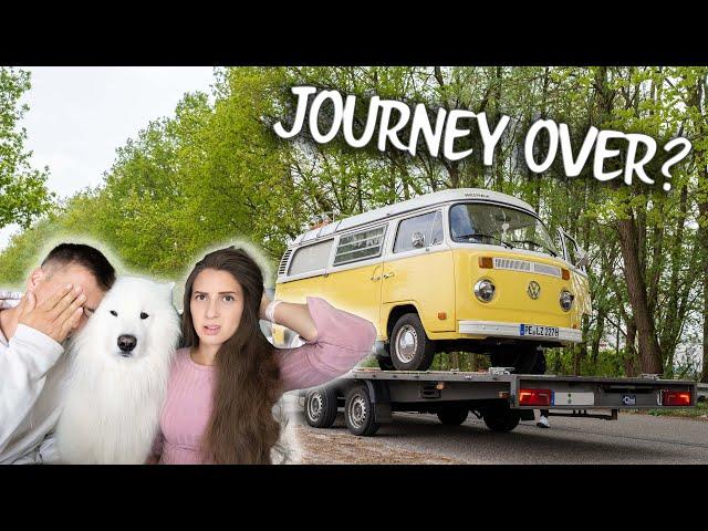 Our Van Breaks Down | Going Home