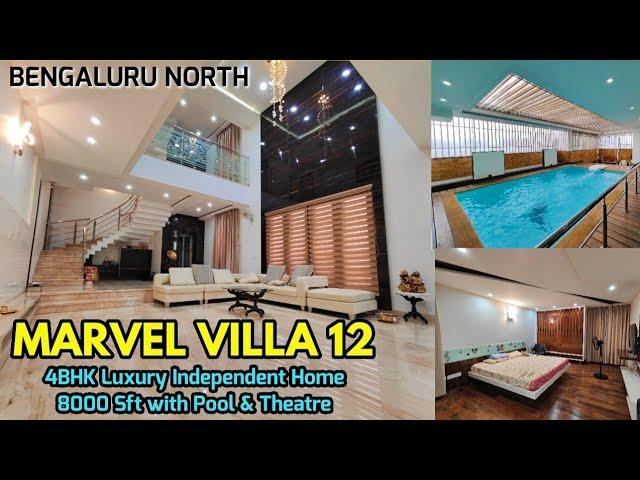 Marvel Villa - Independent Home with Swimming Pool For Sale in Bengaluru