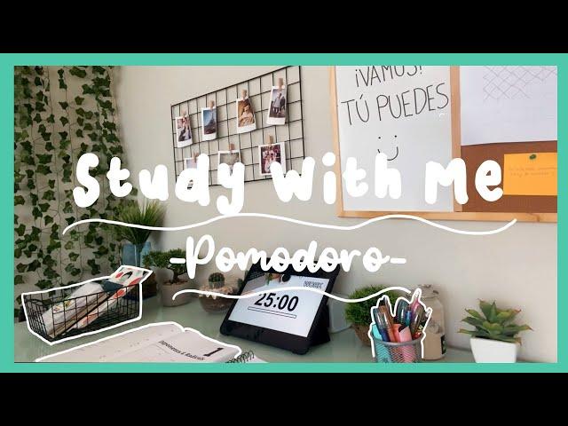 Study With Me Pomodoro 1.5 Horas | Con Temporizador, Descansos y Música de Fondo Lofi Chill