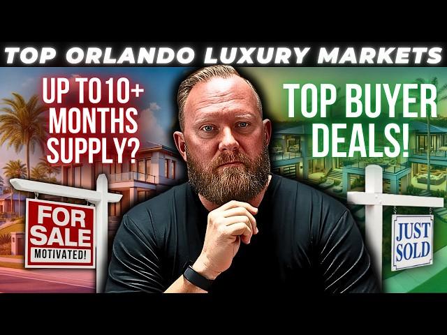 BREAKING!: INVENTORY SURGE in 5 Orlando Luxury Markets: Predictions for Buyers and Sellers in 2025