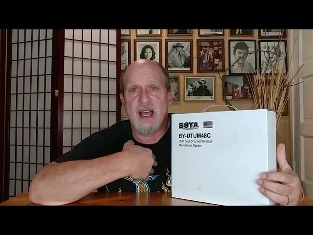 NEW BOYA BY-DTUM48C UHF Dual 48 Channel Wireless OPERATION & REVIEW