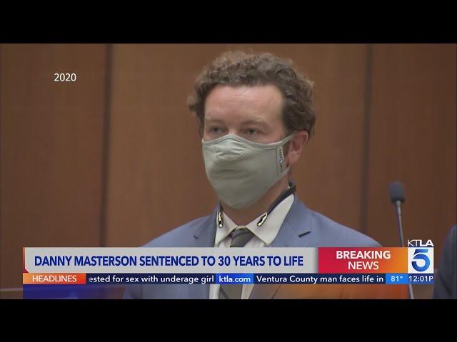 Actor Danny Masterson sentenced to 30 years to life in prison for rapes of 2 women