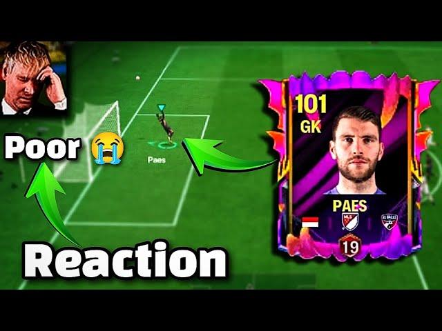 Maarten Paes . The Indonesian goalkeeper || FC MOBILE GAMEPLAY 