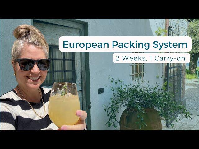 Travel Europe with a Carry-On: Minimalist Packing Secrets Revealed!