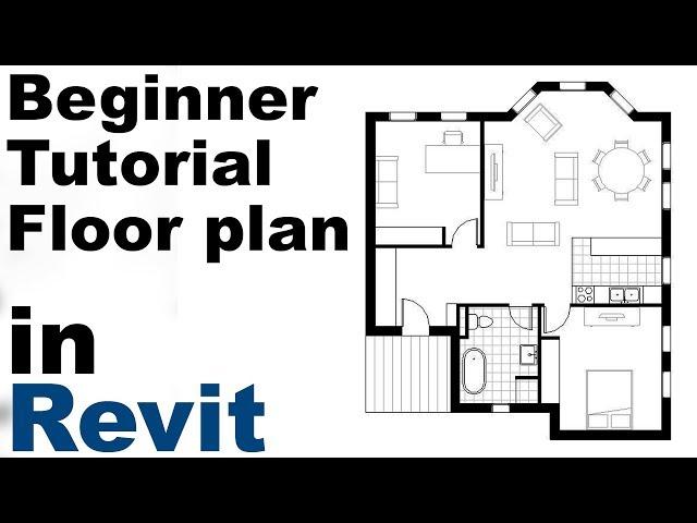 Revit Beginner Tutorial - Floor plan (part 1)