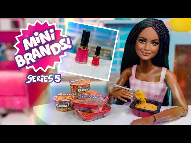 Let’s Take a Look At Mini Brands Series 5! More Office Supplies, & Frozen Moment Minis