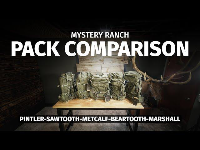 Breakdown of 5 Mystery Ranch Packs, And How They Hold an Overnight Kit